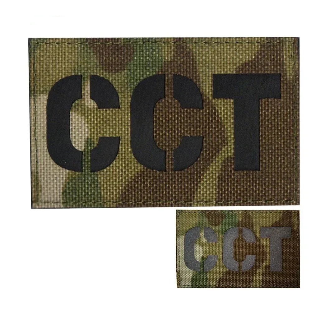 Afsoc Tacppj IR Skill Insignia Fbi Camouflage Clothing Reflective Soldier Embroiedred Patches