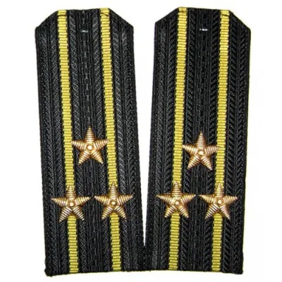 Soviet / Russian Original Naval Shoulder Boards Navy High-Ranking Officer