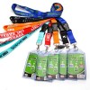 Custom Sublimation Blank id Card Holder Rope Lanyards for Keys ID Badge Holder