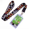 Custom Sublimation Blank id Card Holder Rope Lanyards for Keys ID Badge Holder
