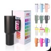 Stainless steel 40oz tumbler with handle