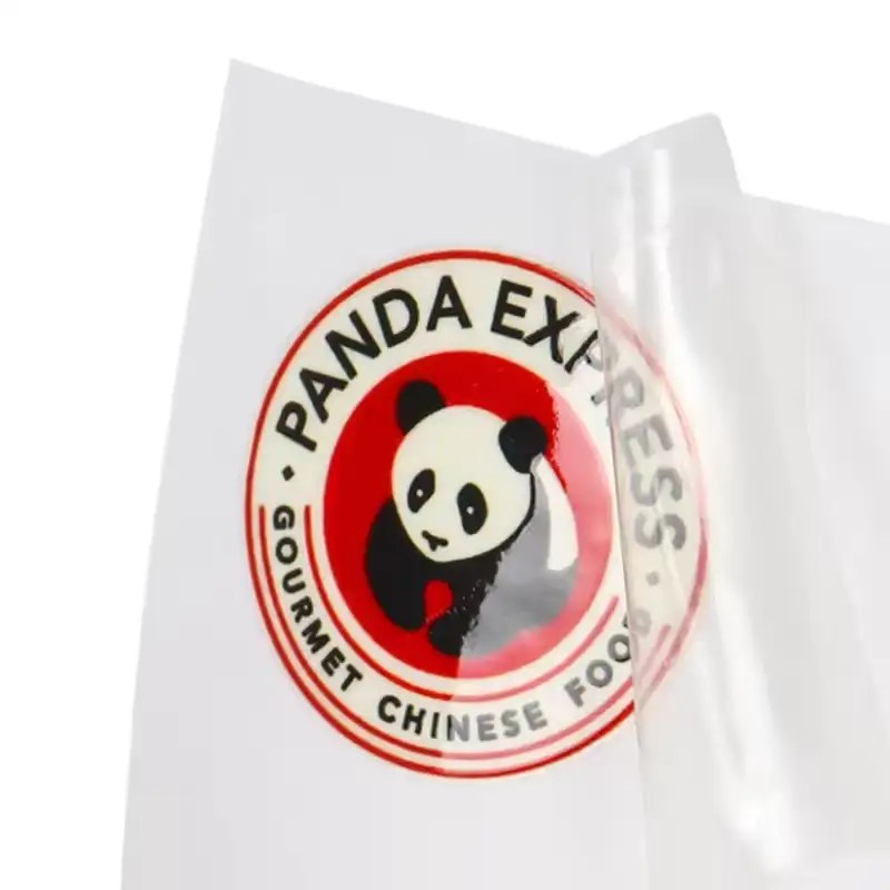 Custom printing 3d logo uv transfer sticker