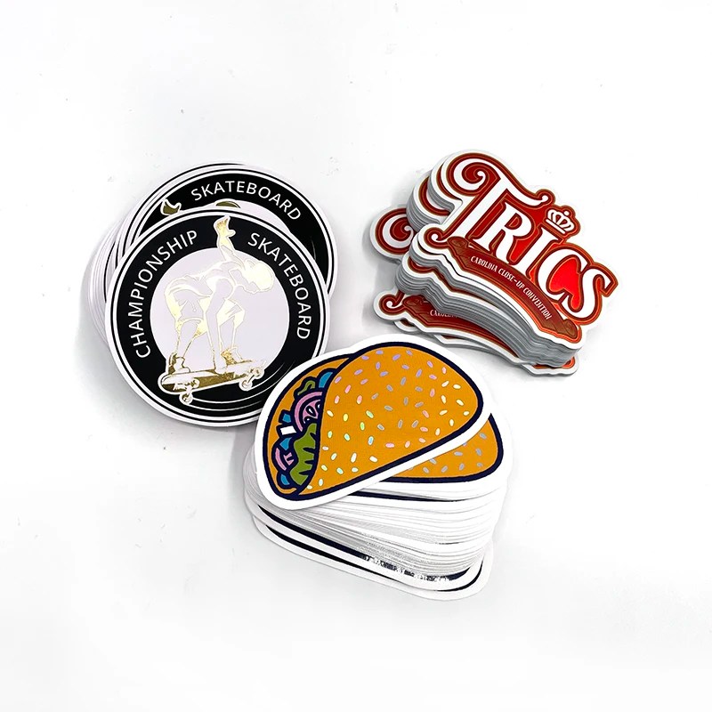 Waterproof Cartoon Die Cut Stickers
