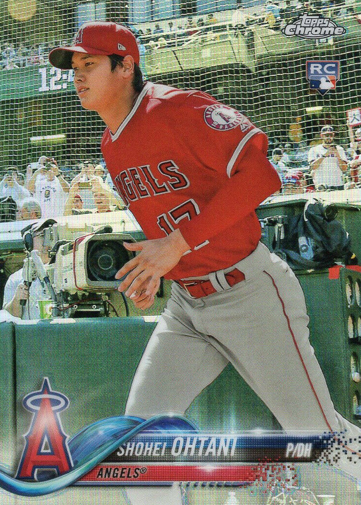 2018 Topps Ref Ohtani /569 RC PSA9 大谷
