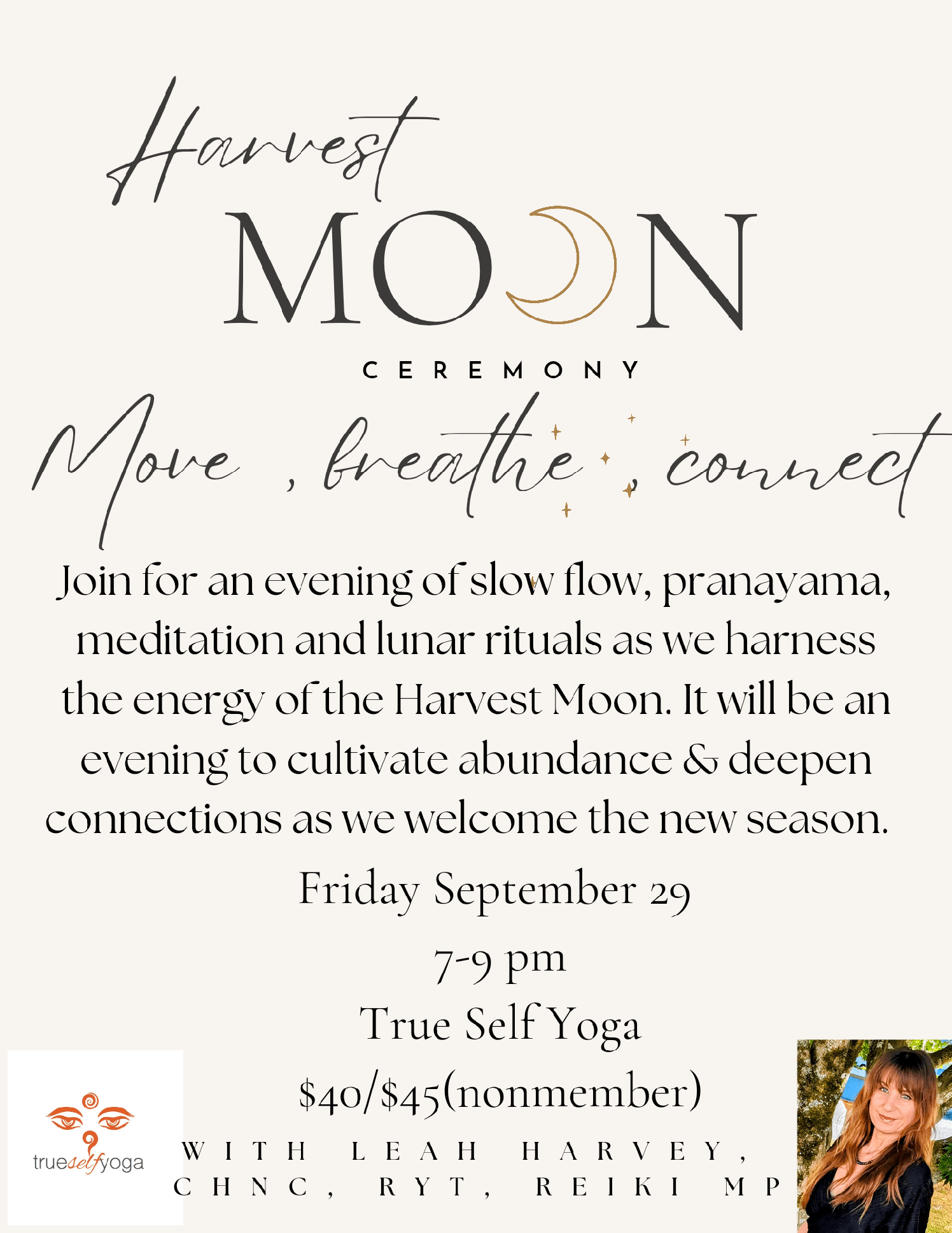 Harvest moon ceremony