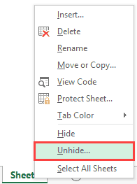 How to Hide a Worksheet in Excel (that can not be unhidden) (2) How to Hide a Worksheet in Excel (that can not be unhidden) (2)