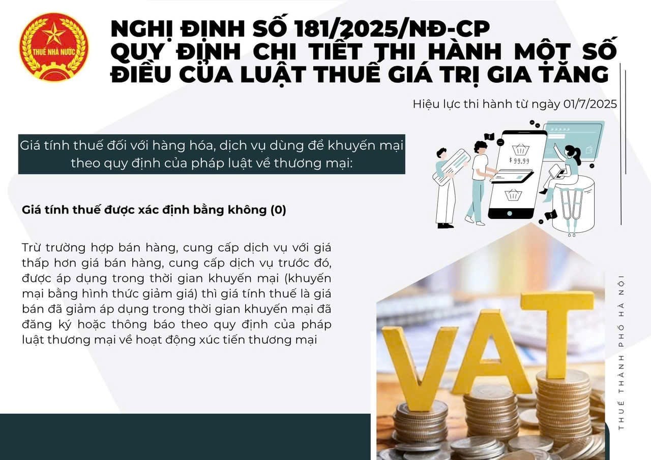 Phân Tích Nghị Định 181/2025/NĐ-CP: Quy Định Về Thuế Giá Trị Gia Tăng