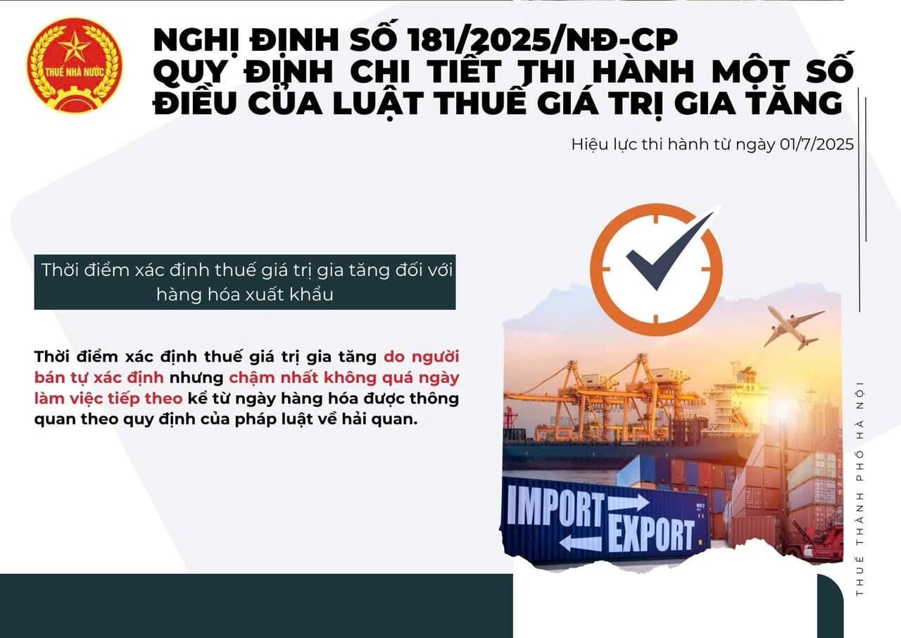 Phân Tích Nghị Định 181/2025/NĐ-CP: Quy Định Về Thuế Giá Trị Gia Tăng