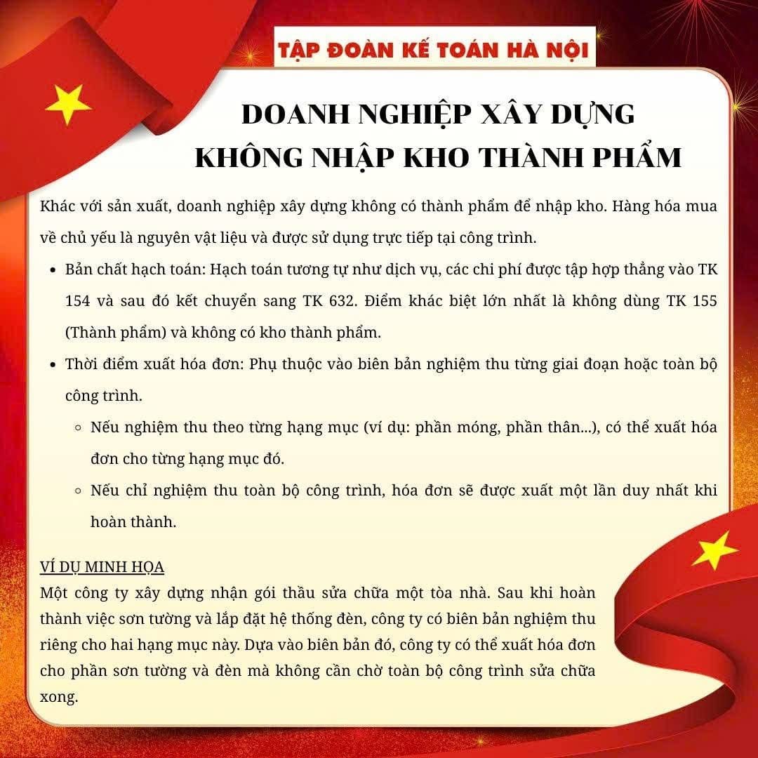 Hạch Toán Cho Doanh Nghiệp: Từ Thương Mại Đến Xây Dựng