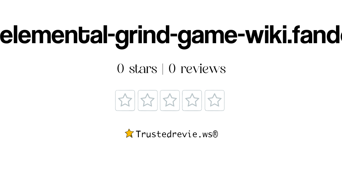 Roblox Elemental Grind Game Wiki Fandom Com Review Legit Or Scam Roblox Elemental Grind Game