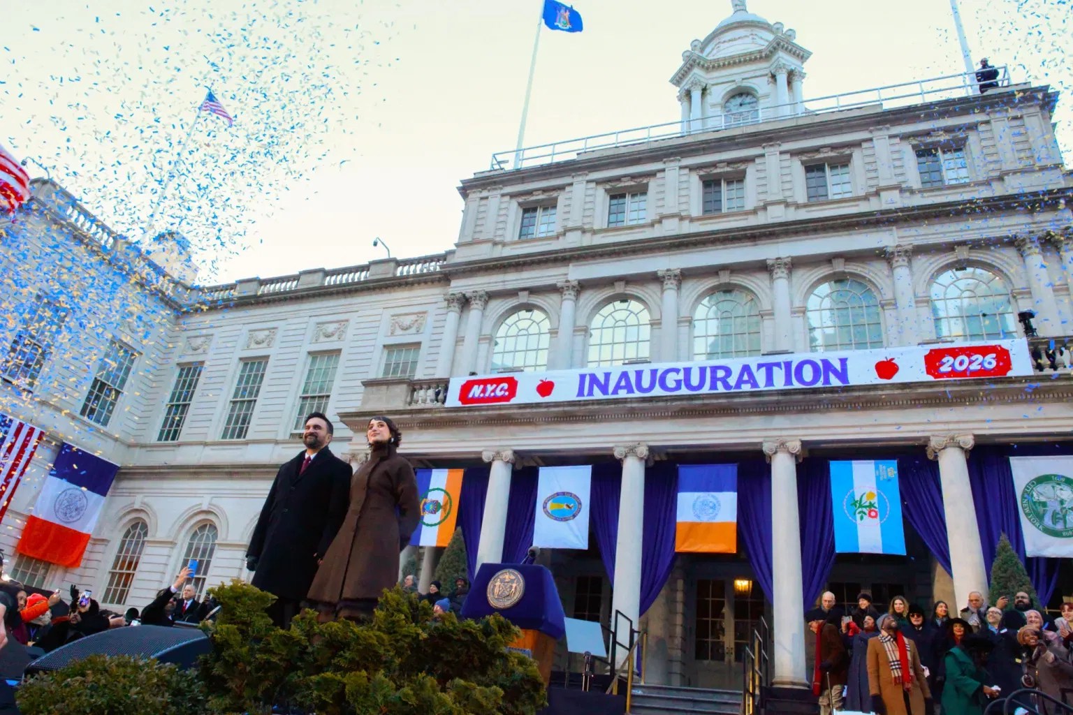 Mayor Zohran Mamdani Takes Oath of Office Before Thousands of Supporters