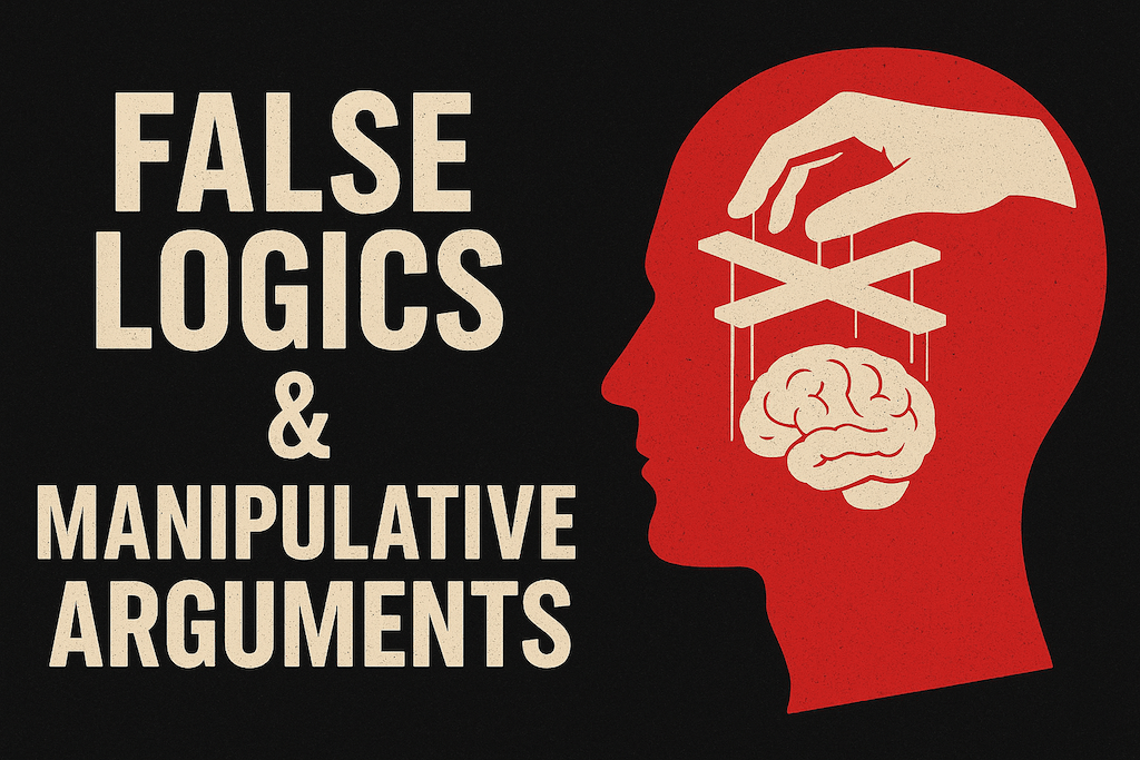 FALSE LOGICS & MANIPULATIVE ARGUMENTS