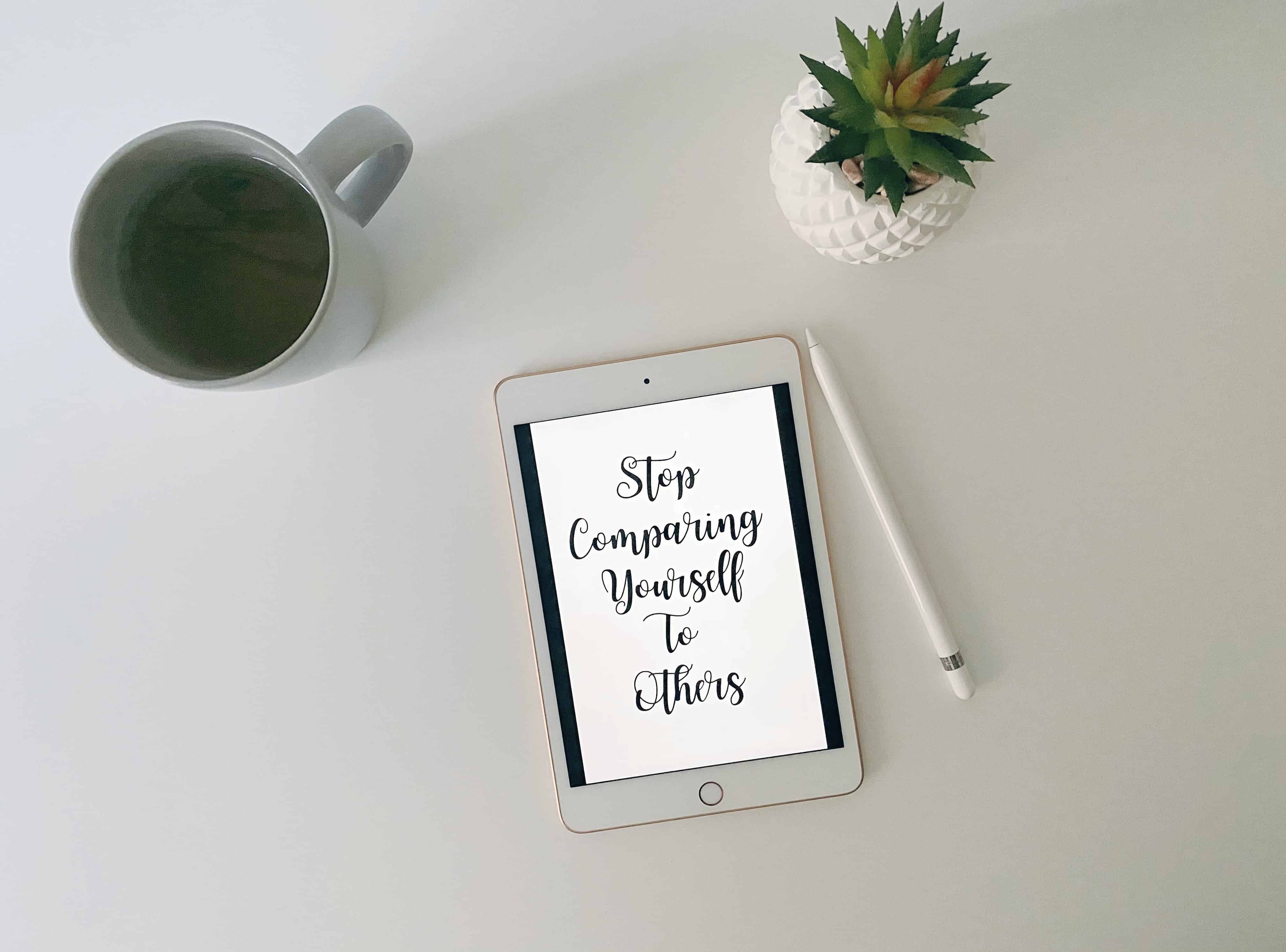 Stop Comparing Ourselves To Others Aesthetic