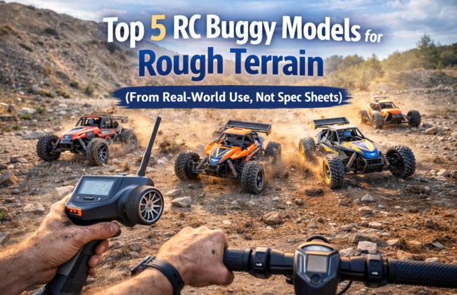 Top 5 RC Buggy Models for Rough Terrain