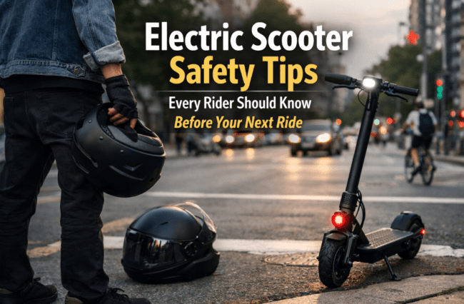 Electric Scooter Safety Tips Every Rider Should Know Before Your Next Ride