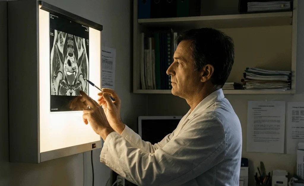 Compressed sciatic nerve