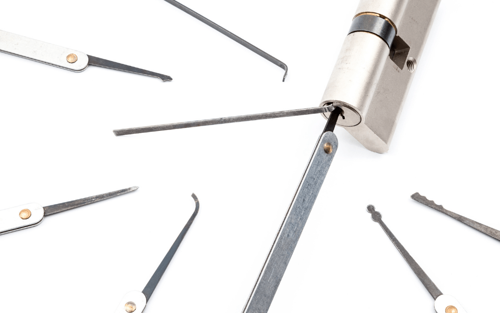 Tension Wrench in Lock Picking