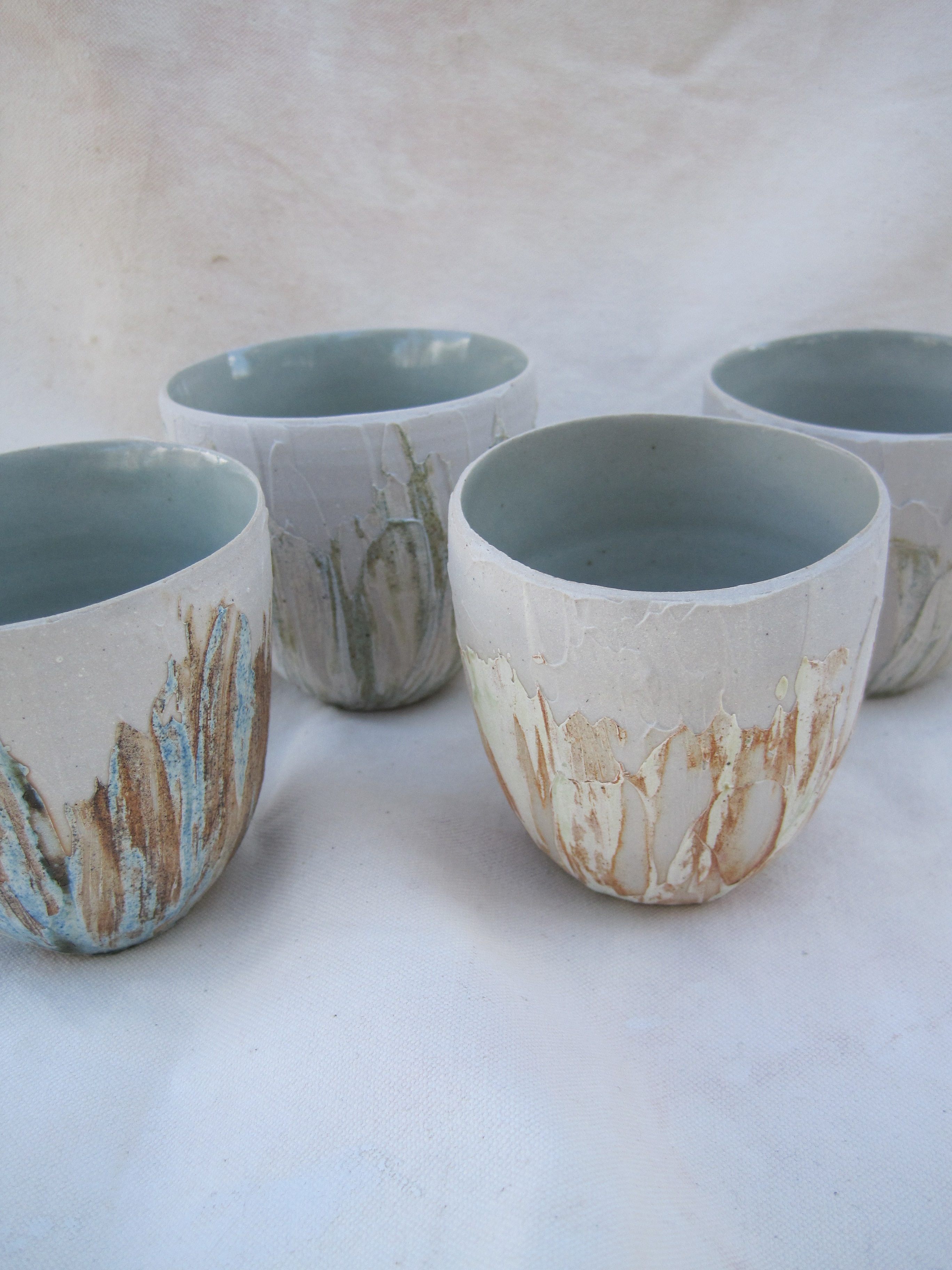 feather cups