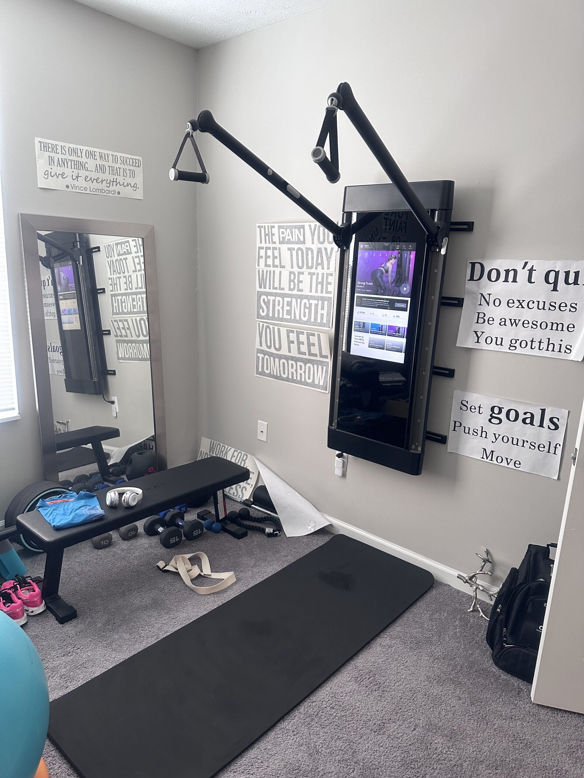 2022 Gently Used Tonal Smart Mirror Interactive Fitness Display – Pittsburgh, PA