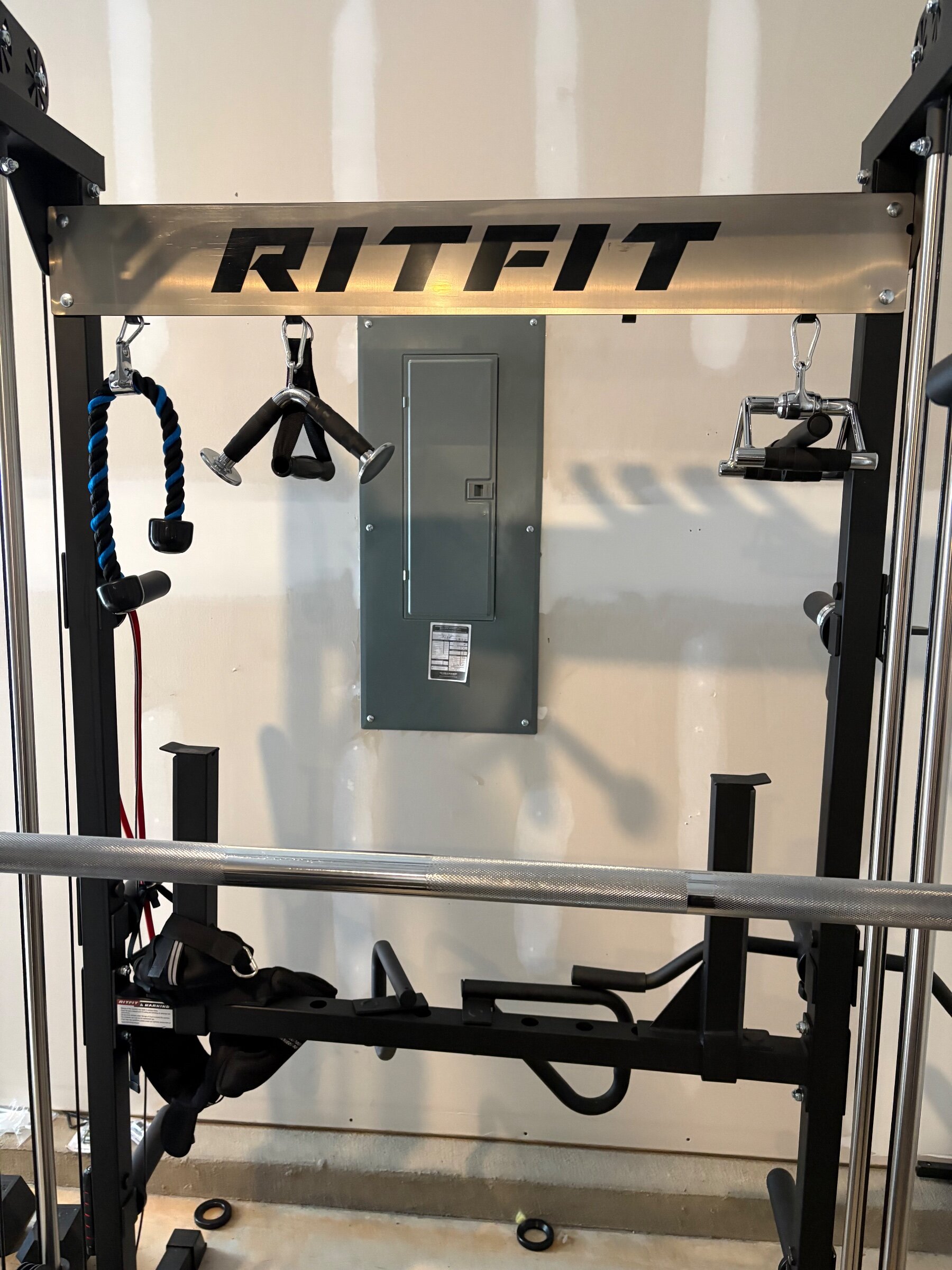 2025 Ritfit Smith Machine Weight Rack – Like New, Includes Weights – Durham, NC
