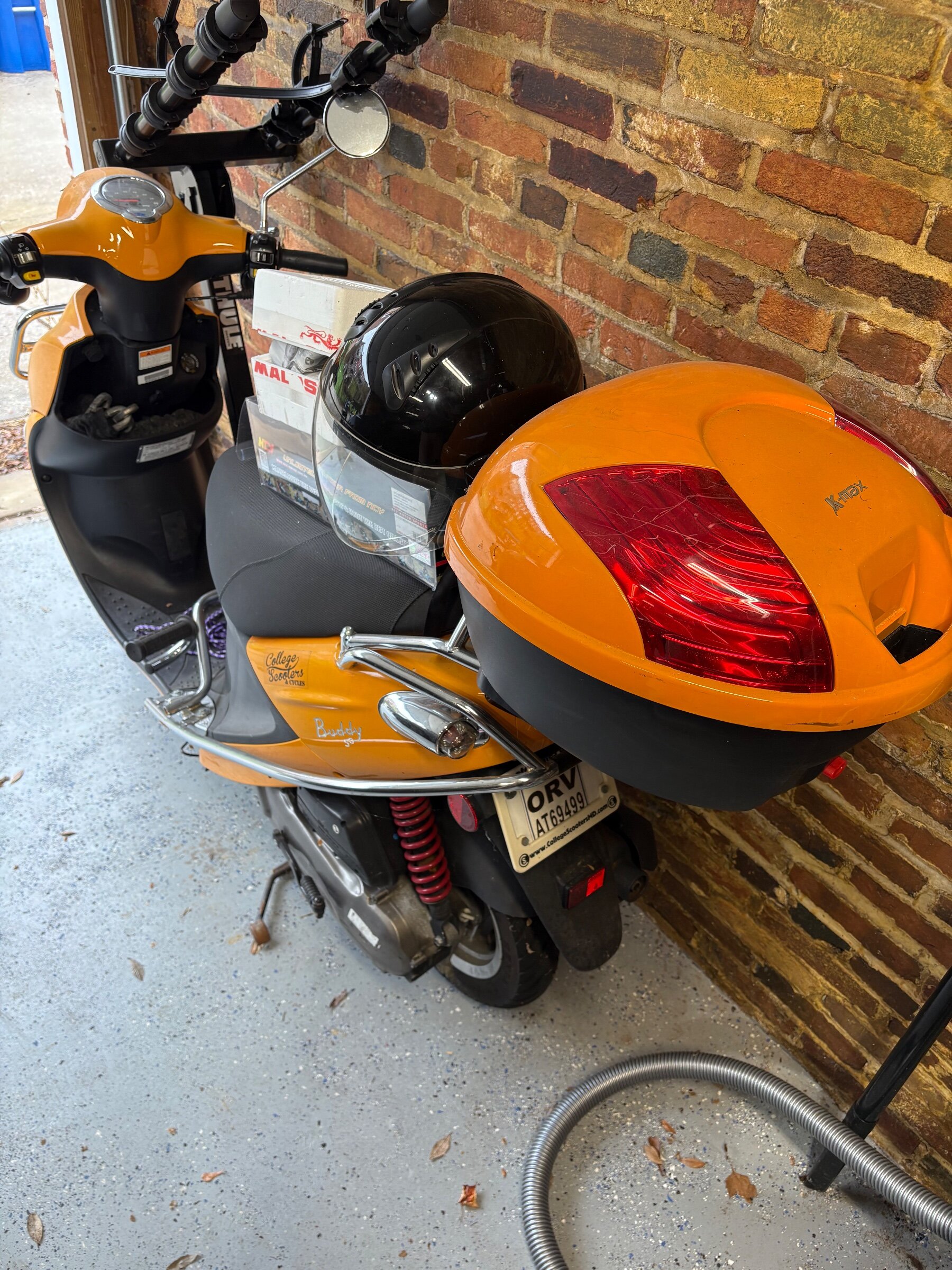 2017 Genuine Buddy 50cc Scooter – Fair Condition, 1972 Miles – Allentown, PA