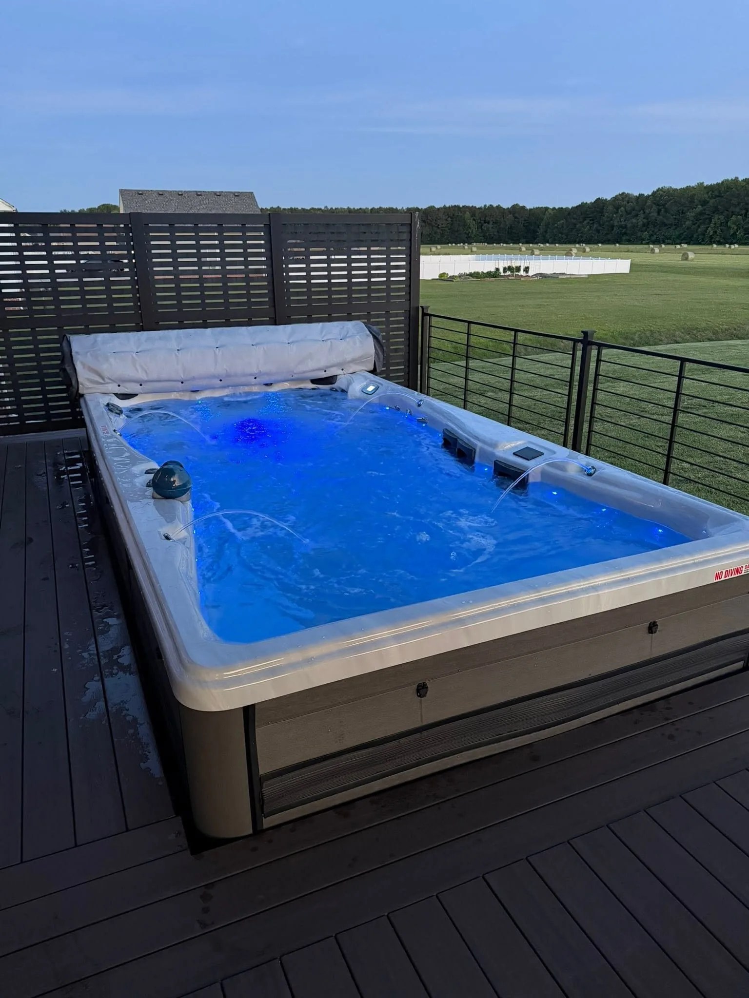 2023 Master Spas H2X Challenger 15D Swim Spa – Good Condition with Cover – South Mills, NC, This 2023 H2X Challenger 15D is in excellent, well-maintained condition.