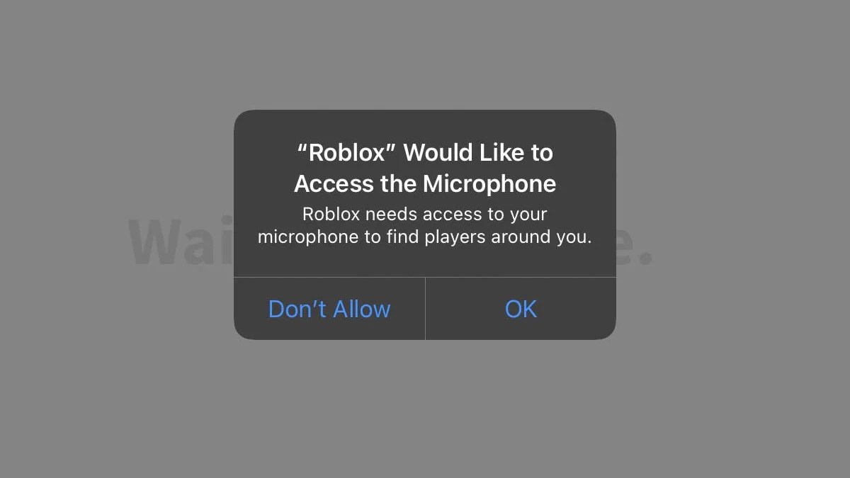 Accounts under the age of 13 can be&nbsp;. Roblox Would Like Access To Your Mic Voice Chat Coming Soon Try Hard Guides