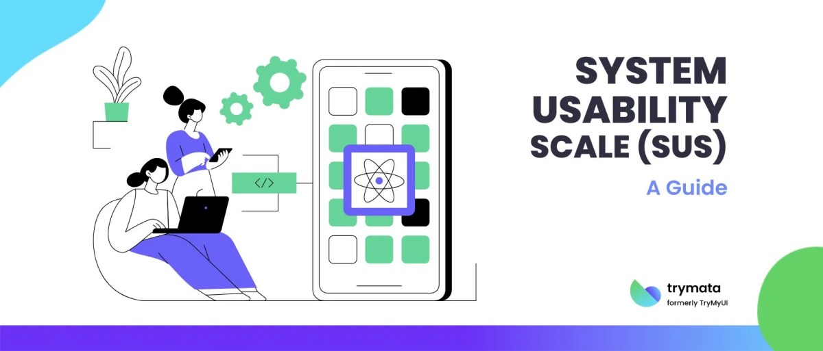 System Usability Scale (SUS) diagram showing 10 questions and scoring method