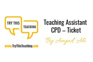 Teaching Assistant CPD - Ticket