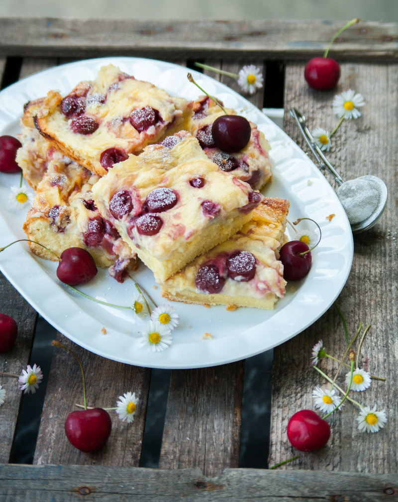 Kirsch Kasekuchen Mit Butterstreuseln Rezept Kuchen Kuchen Und Torten Einfacher Nachtisch