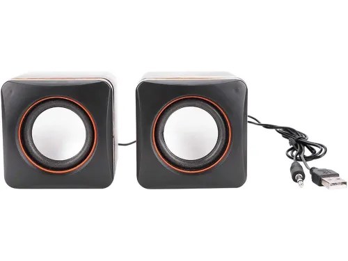 Ηχεία υπολογιστή PC 2.0 με βύσμα και τροφοδοσία USB - Image 4