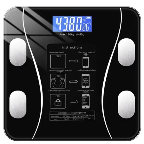 Έξυπνη ζυγαριά μπάνιου 180 KG