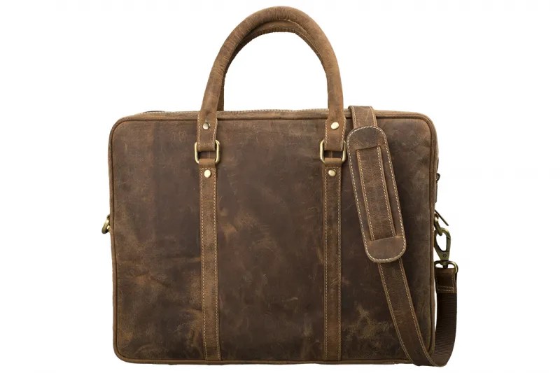 Τσάντα Laptop - Buffalo Hunter Leather Oil🦬 - Image 3