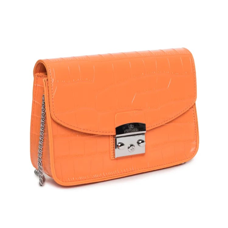 Τσάντα χιαστί EGON VON FURSTENBERG  EVF2522 116 orange - Image 3