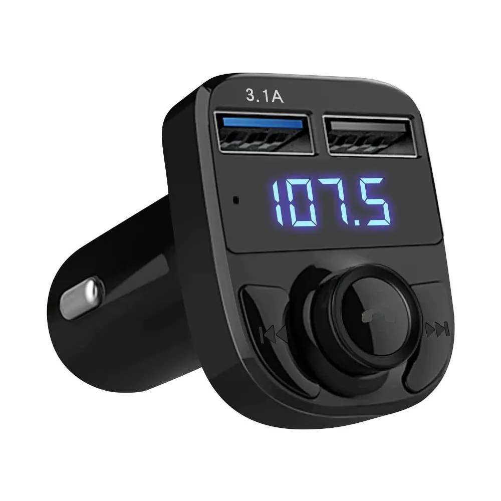 Πομπός FM sd mp3 φορτιστής bluetooth 2xusb .