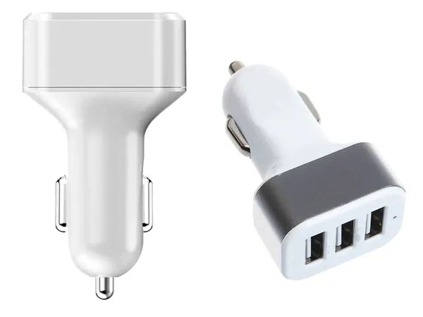 Φορτιστής αυτοκινήτου για αναπτήρες 3xusb - Image 3