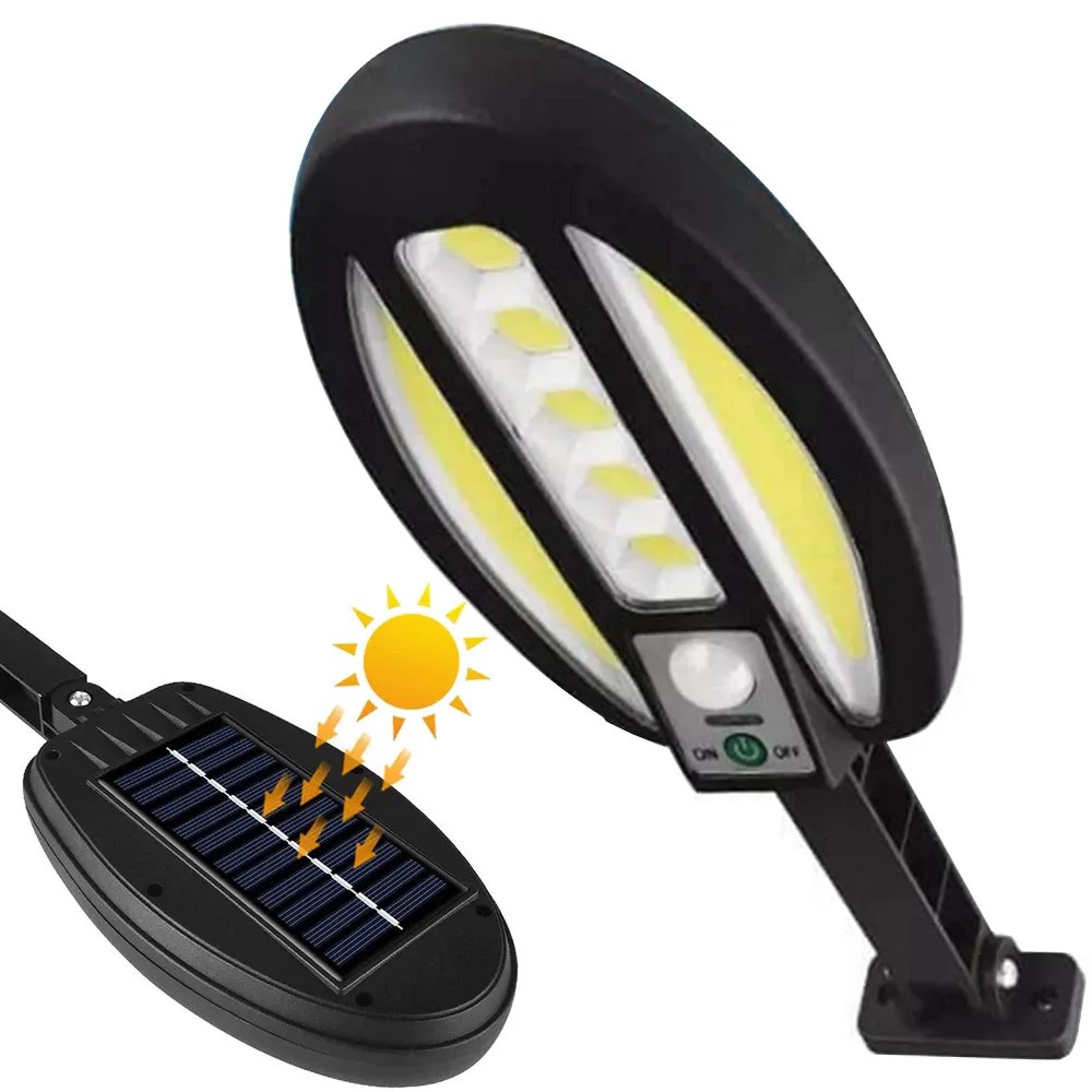 Ηλιακή λάμπα 95 LED με αισθητήρα κίνησης