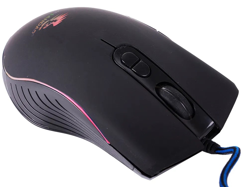YELANDAR ΕΝΣΥΡΜΑΤΟ ΟΠΤΙΚΟ RGB GAMING MOUSE - Image 5