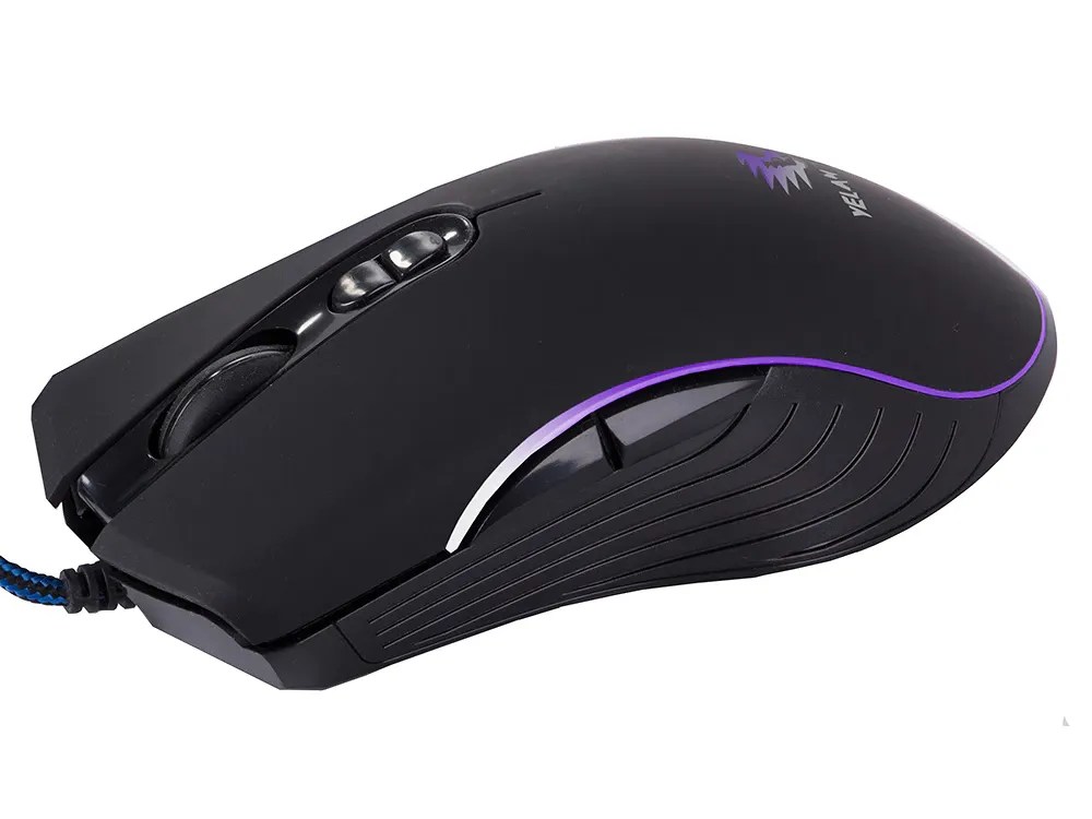 YELANDAR ΕΝΣΥΡΜΑΤΟ ΟΠΤΙΚΟ RGB GAMING MOUSE - Image 3