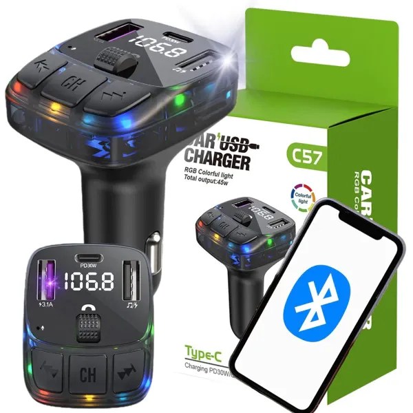 Φορτιστής Αυτοκινήτου, Bluetooth Adapter FM Transmitter