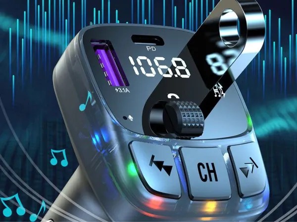 Φορτιστής Αυτοκινήτου, Bluetooth Adapter FM Transmitter - Image 4