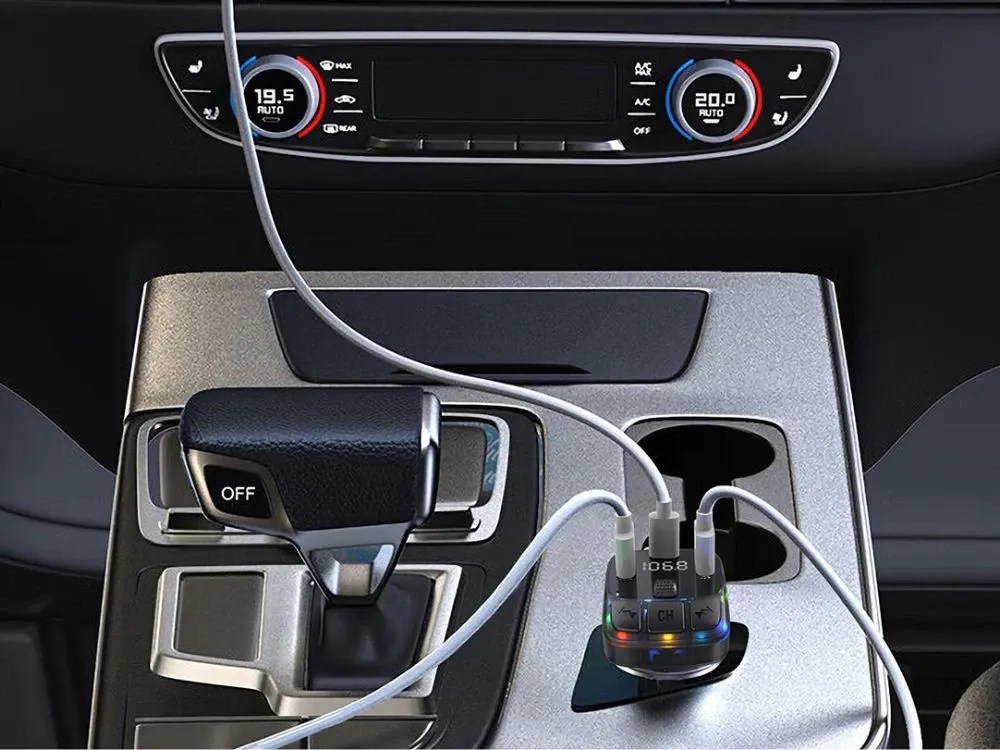 Φορτιστής Αυτοκινήτου, Bluetooth Adapter FM Transmitter - Image 5