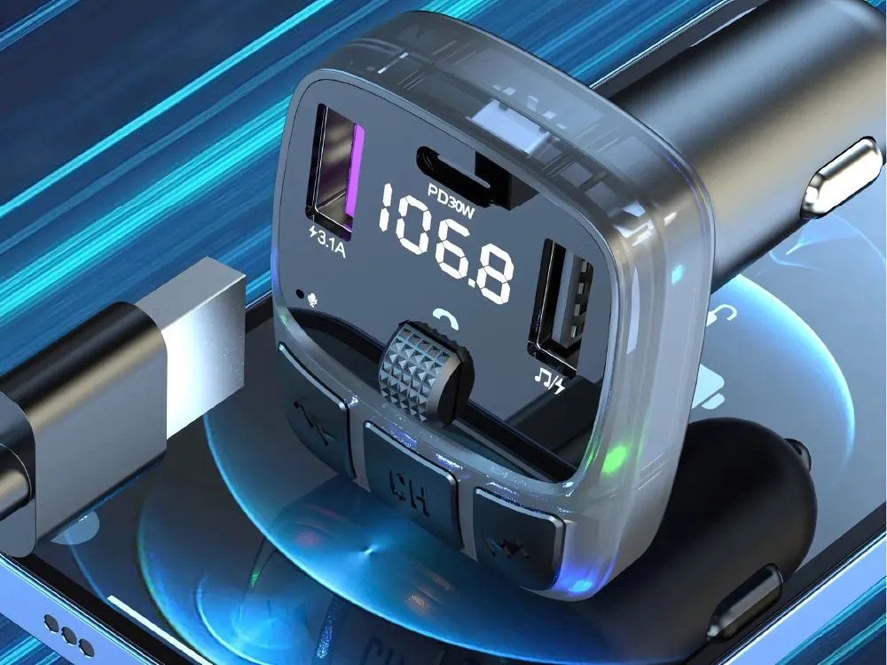 Φορτιστής Αυτοκινήτου, Bluetooth Adapter FM Transmitter - Image 6