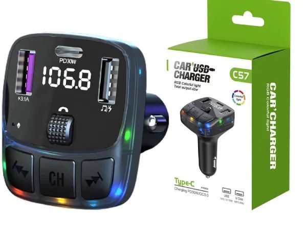 Φορτιστής Αυτοκινήτου, Bluetooth Adapter FM Transmitter - Image 8
