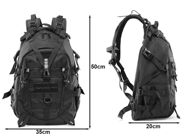 Verk Σακίδιο Πλάτης Tactical Στρατιωτικού Τύπου 40L - Image 7