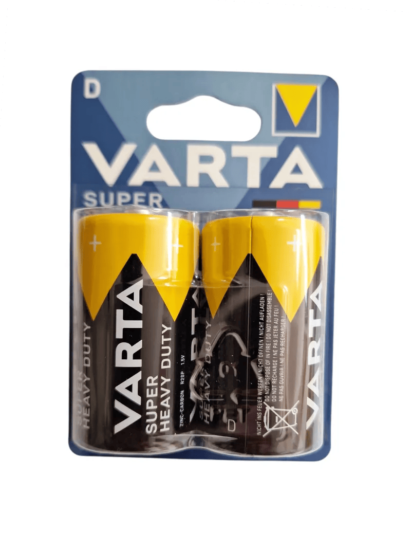 VARTA Μπαταρίες super heavy duty D BL2