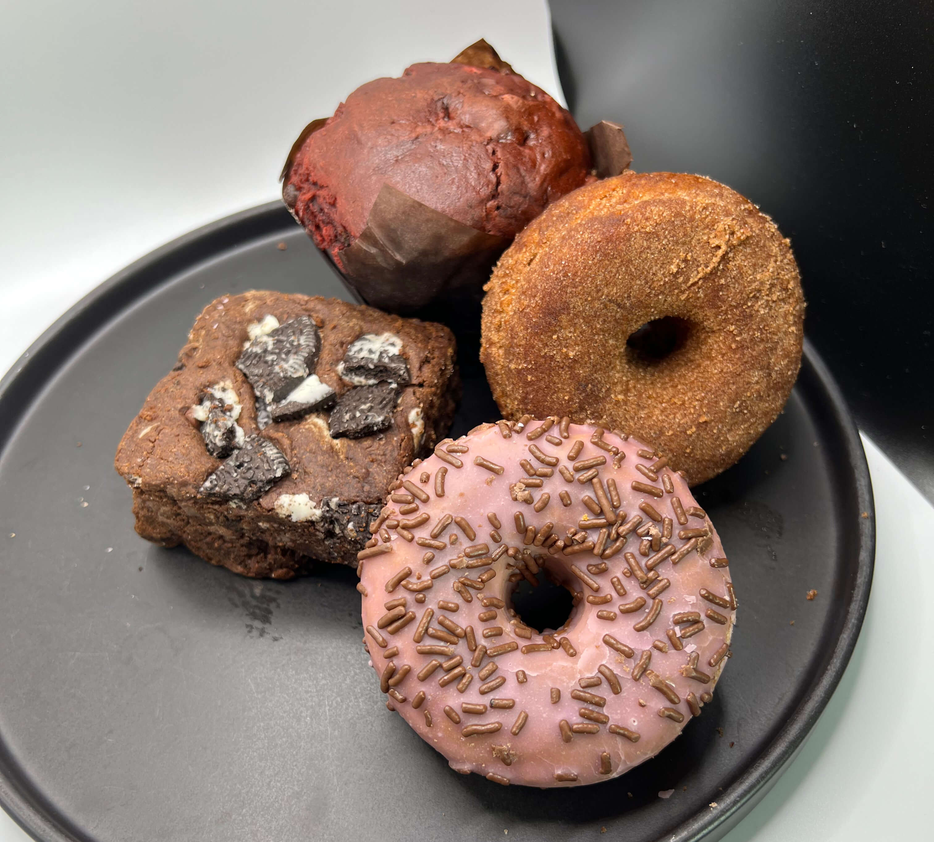 Desserts we tried first.