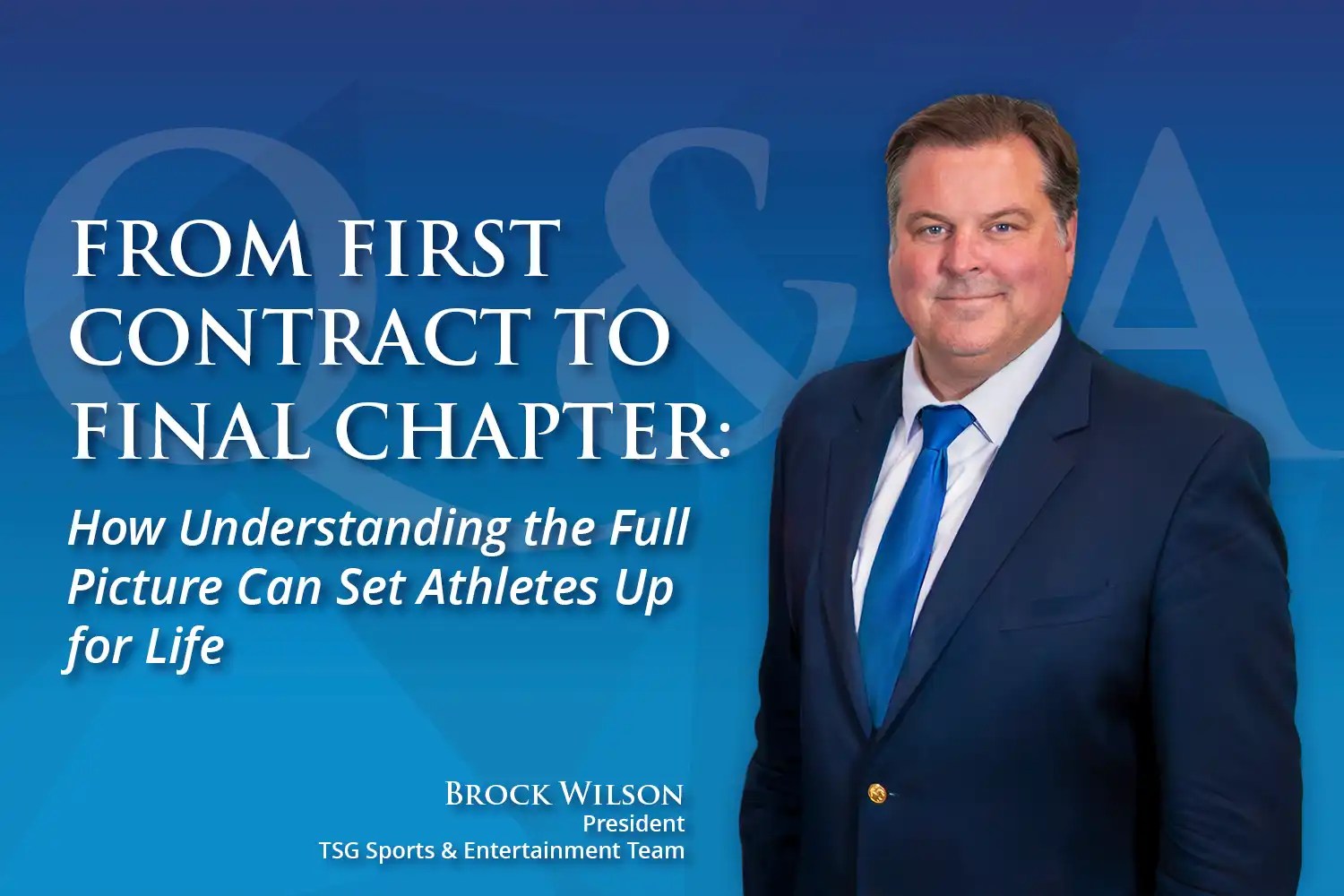 From First Contract to Final Chapter: How Understanding the Full Picture Can Set Athletes Up for Life