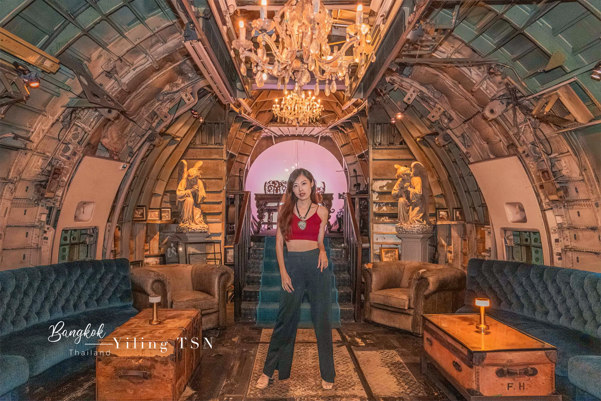 曼谷美食｜Na-Oh Bangkok： 諾亞方舟機艙主題，號稱未來主義美食饗宴