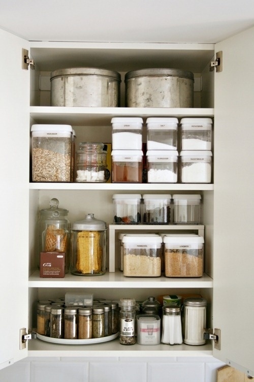 kitchen shelves